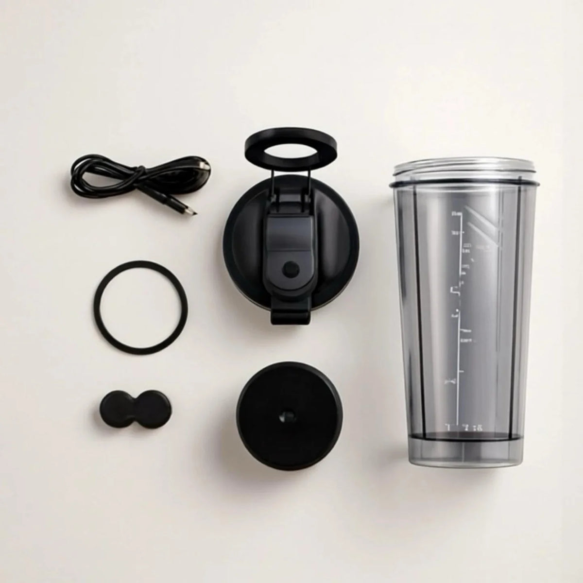 DynavoMix – Vaso Mezclador Eléctrico Portátil | Sin Grumos, Sin Shaker